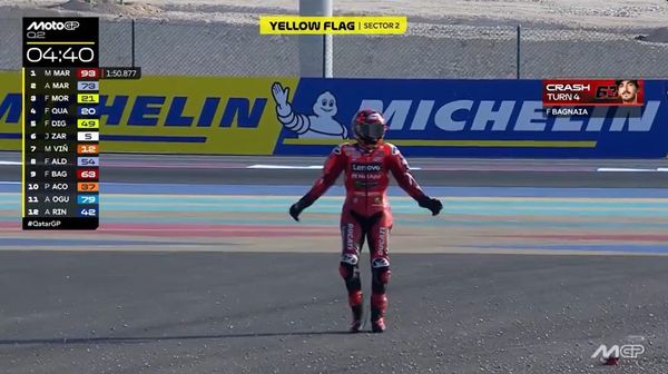 « J'ai perdu le titre pour 10 points... Chaque point compte » - Bagnaia (J2 Qatar)