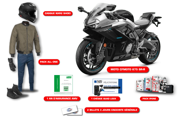 Avec le GP de France, gagnez un pack d'une valeur de 10 500 € !