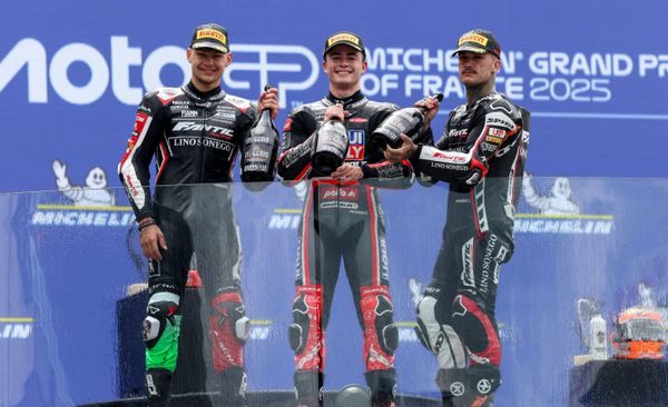 Barry Baltus deuxième d'un GP de France historique