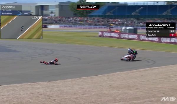 Des nouvelles de Barry Baltus, percuté par Gonzalez à Silverstone