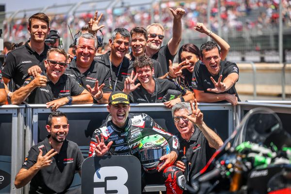 Troisième podium de l'année après une fantastique course de Barry Baltus en Aragon