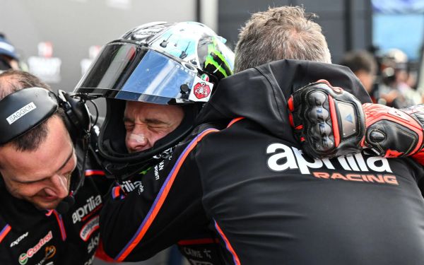 Aprilia en Aragon : « On avance dans la bonne direction »