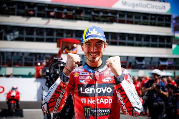 Victoire ou chute : c'est toujours comme ça avec Bagnaia au Mugello !