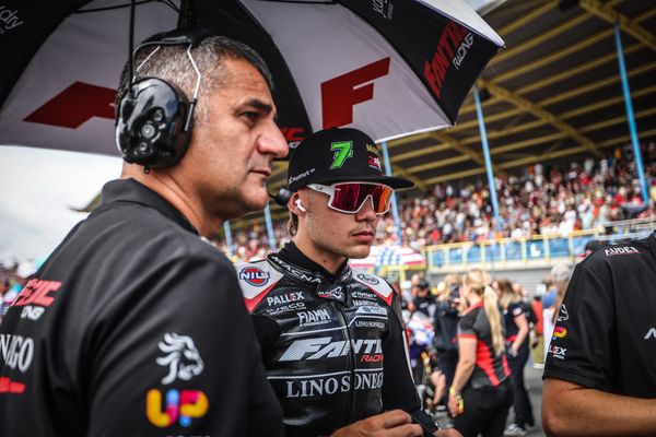 Sachsenring, Moto2 : Drapeau rouge et 2e place de Barry Baltus !