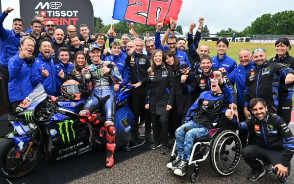 « On ne s'y attendait pas » : Quartararo jouit d'un premier podium en sprint