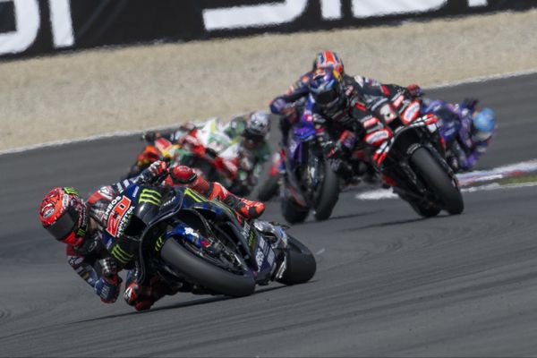 Brno, Quartararo (6e) : « Quand on est en groupe, on souffre »