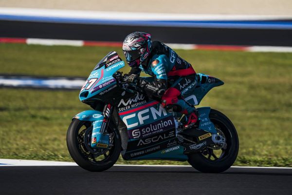 Saint-Marin, Moto2 (Q2) : Holgado en pole, Baltus 4e