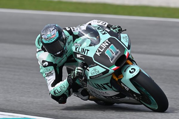 Valence, Moto2 (FP1) : Escrig en tête malgré un drapeau rouge