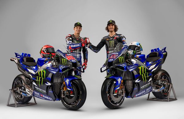 Photos : Yamaha dévoile la livrée de sa V4 pour 2026