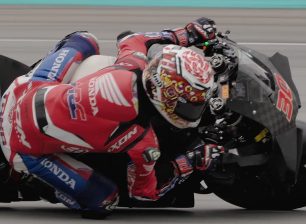 Honda : Les images de la Honda RC214V à Sepang