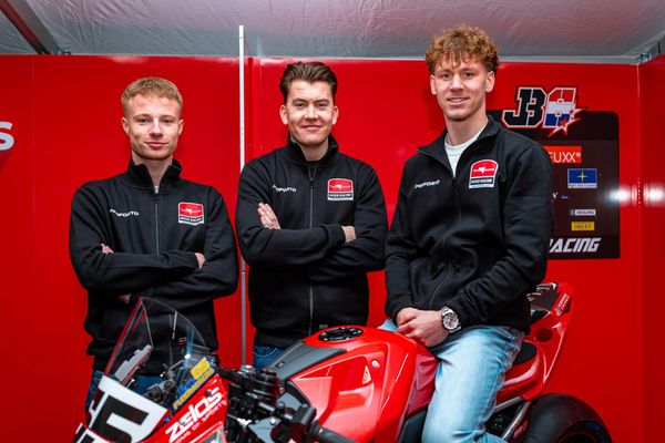 Deuxième de la pré-saison, le Belge Ferre Fleerackers entre en scène en Sportbike