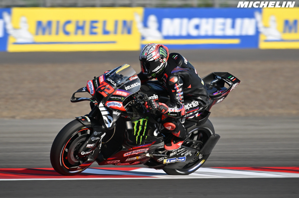 Premier quadruplé Aprilia
