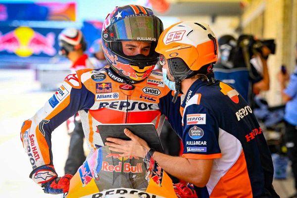 Portimao : La grille sans le drapeau jaune pour Espargaro