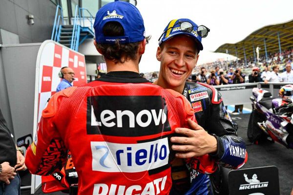 Quartararo désigne Bagnaia comme rival principal pour le titre