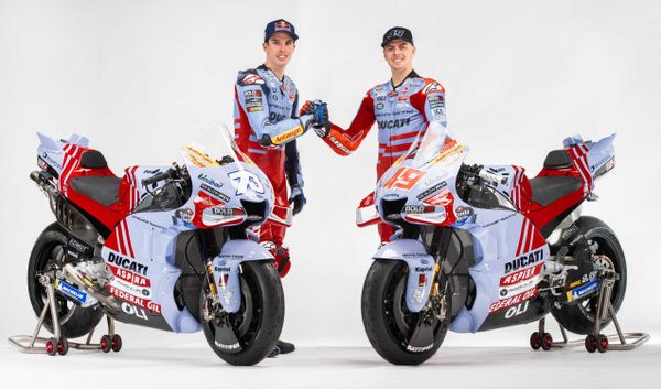 La nouvelle Ducati Gresini rougit !