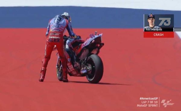 « J'ai vomi sur la moto » : Marquez a connu meilleure journée !