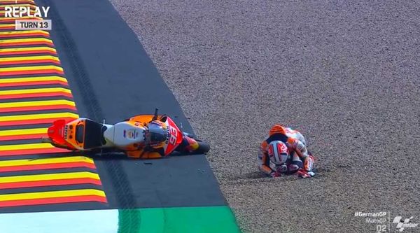 « Tous ces risques pour ça... » : Marquez en détresse au Sachsenring