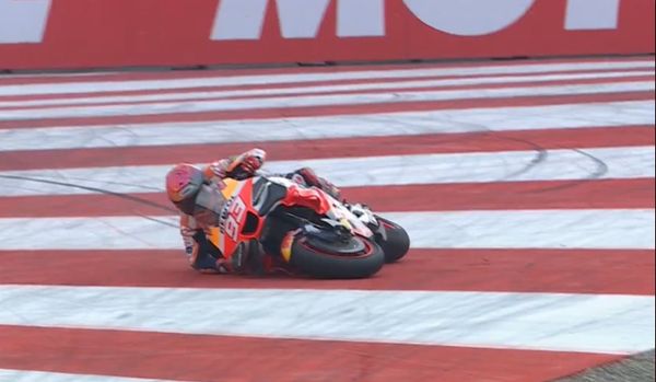 Marquez rouspète après son erreur : « Le podium était possible »