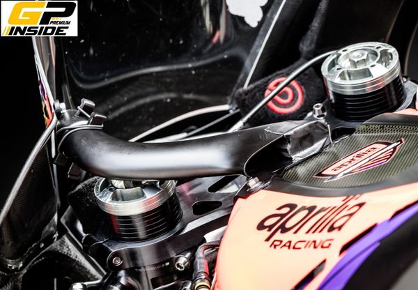 Aprilia installe une prise d'air pour ses pilotes !