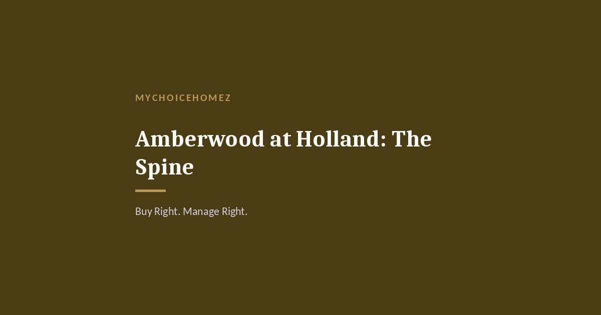 Amberwood: Early On The Precinct, Late On The CRL?