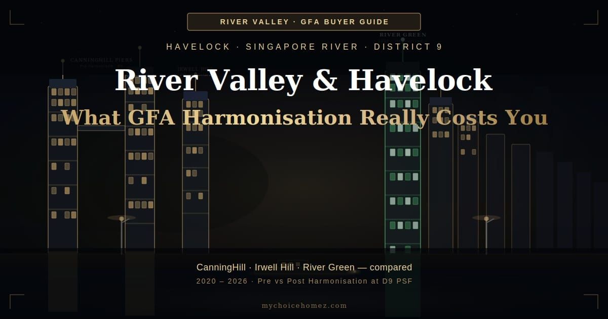 River Valley & Havelock: What GFA Harmonisation Really Costs You (2020–2026)