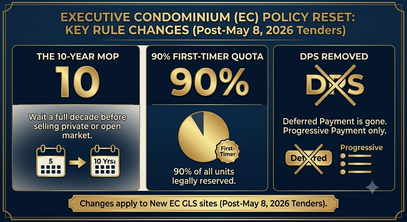 Singapore EC Rule Changes 8 May 2026: What Every Buyer and Owner Must Know