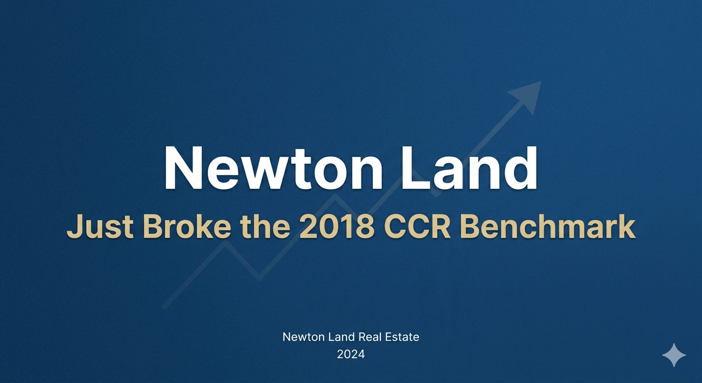 Newton Land Just Broke the 2018 CCR Benchmark — What Buyers Must Know