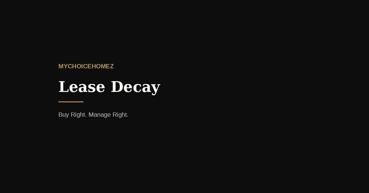 Lease Decay — mychoicehomez.com property analysis