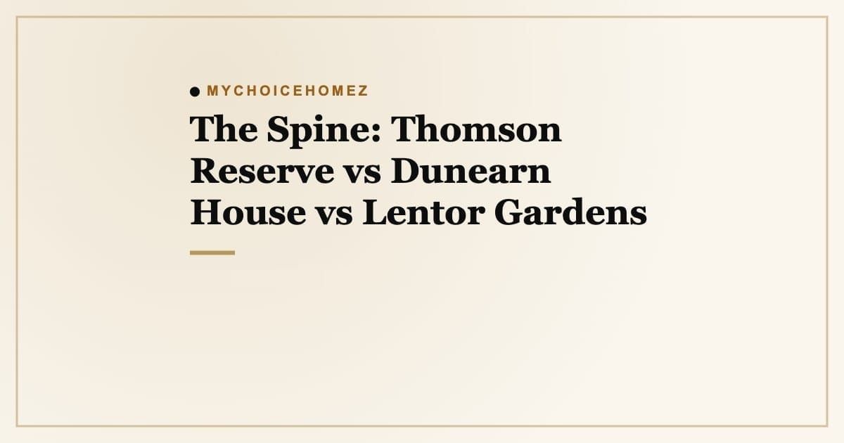 Cover graphic for 'The Spine, Thomson Reserve vs Dunearn House vs Lentor Gardens' | MyChoiceHomez