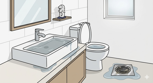Water Won't Drain in Your Singapore Condo? Here's Exactly Who Pays
