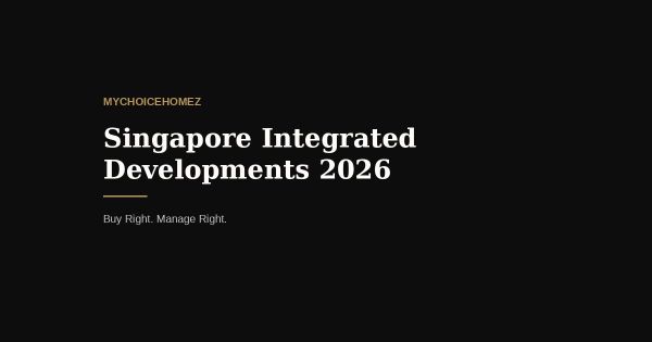 Singapore Integrated Developments 2026: What They Actually Are