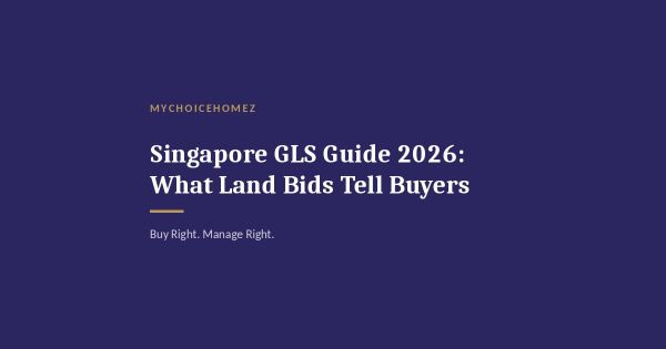 Singapore GLS Guide 2026: What Land Bids Tell Buyers