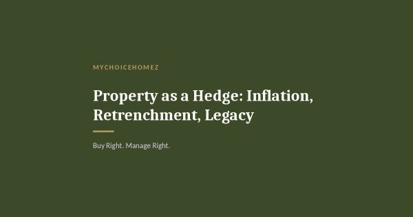 Property as a Hedge: Inflation, Retrenchment, Legacy