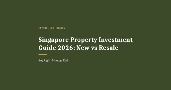 Singapore Property Investment Guide 2026: New vs Resale