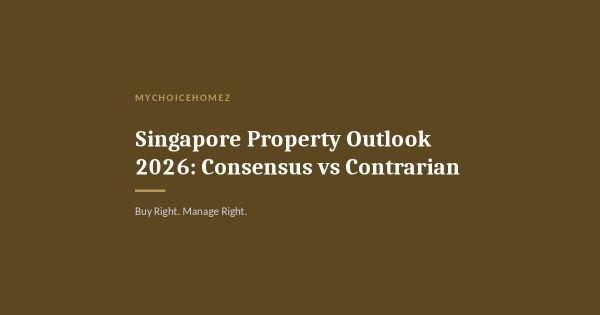 Singapore Property Outlook 2026: Consensus vs Contrarian