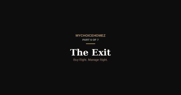 The Exit — Thomson Reserve vs Dunearn House vs Lentor Gardens