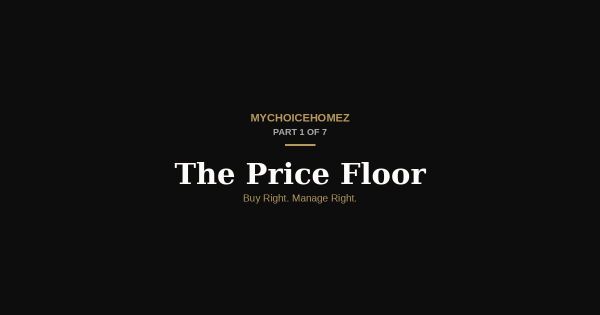 The Price Floor — Thomson Reserve vs Dunearn House vs Lentor Gardens