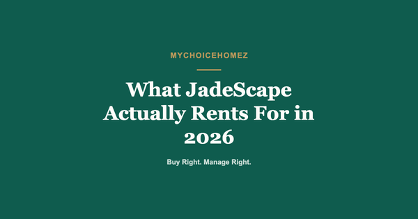 What JadeScape Actually Rents For in 2026