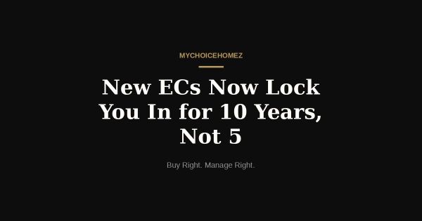 New ECs Now Lock You In for 10 Years, Not 5