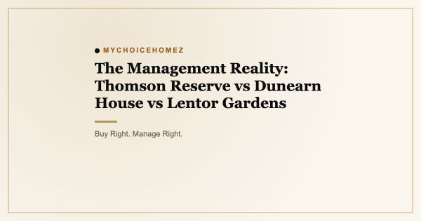 The Management Reality: Thomson Reserve vs Dunearn House vs Lentor Gardens