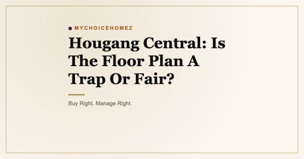 Hougang Central: Is The Floor Plan A Trap Or Fair?