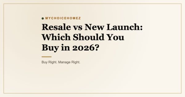 Resale vs New Launch: Which Should You Buy in 2026?