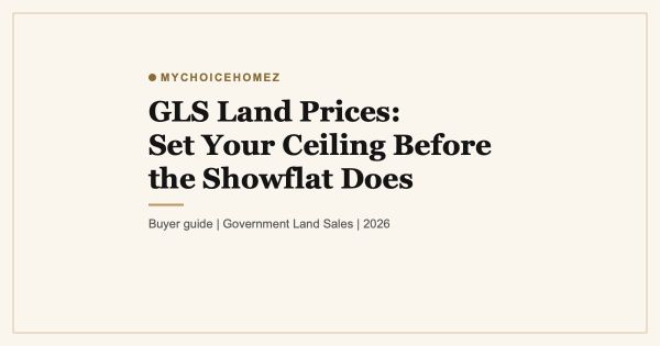 GLS Land Prices: Set Your Ceiling Before the Showflat Does