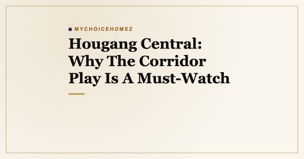 Hougang Central: Why The Corridor Play Is A Must-Watch