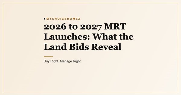 2026 to 2027 MRT Launches: What the Land Bids Reveal