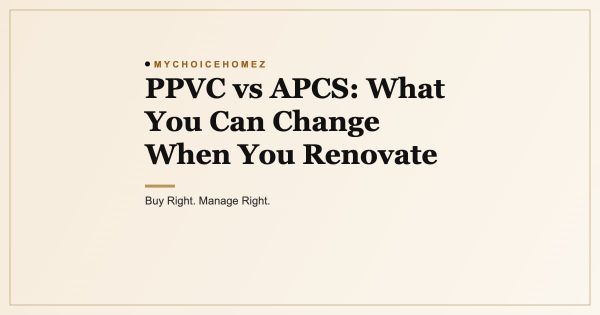 PPVC vs APCS: What You Can Change When You Renovate