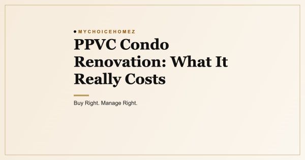 PPVC Condo Renovation: What It Really Costs