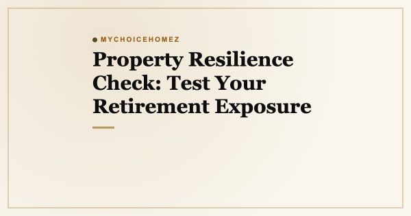 Property Resilience Check: Test Your Retirement Exposure