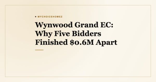 Wynwood Grand EC: Why Five Bidders Finished $0.6M Apart