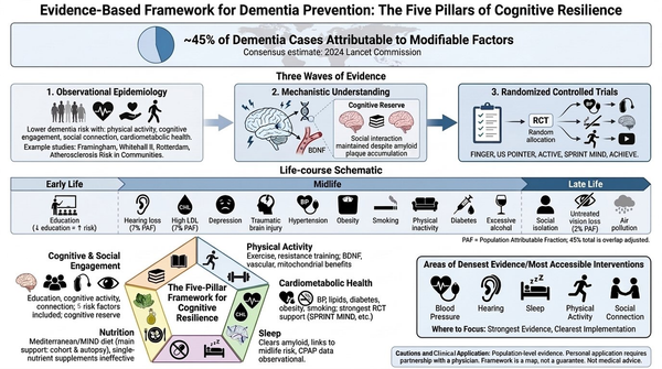 What the evidence on dementia prevention actually shows